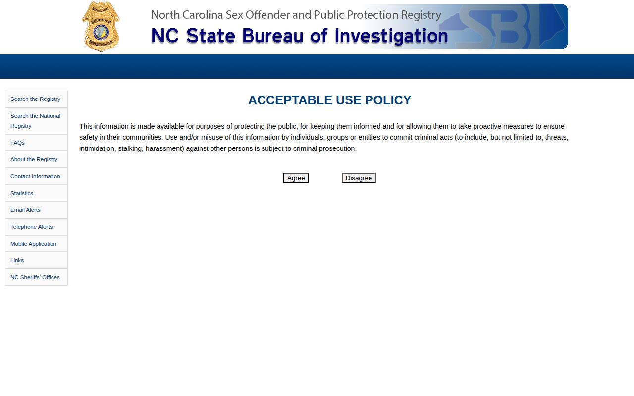 Person County released registrant identity photo search